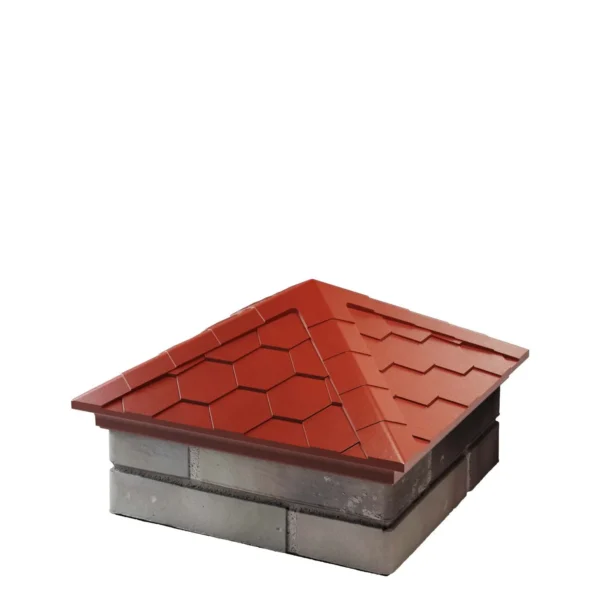 Колпак EVEREST 390х390 с посадкой на    1,5 кирпича